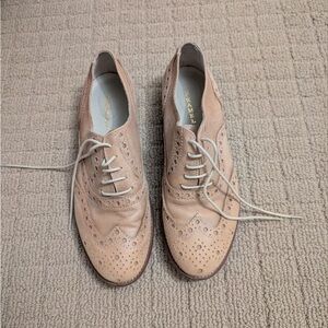 Tan Leather Mules by Trask